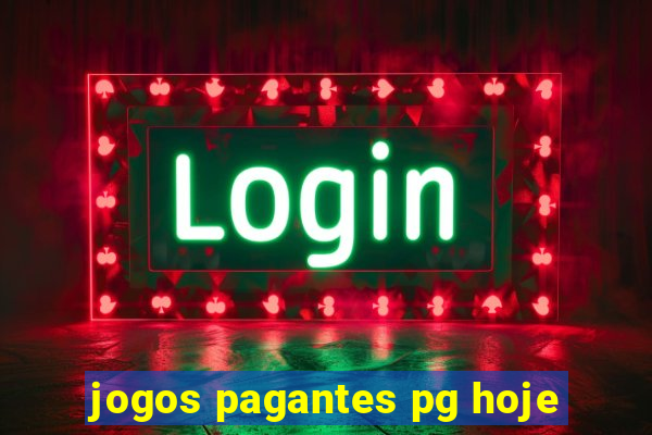 jogos pagantes pg hoje